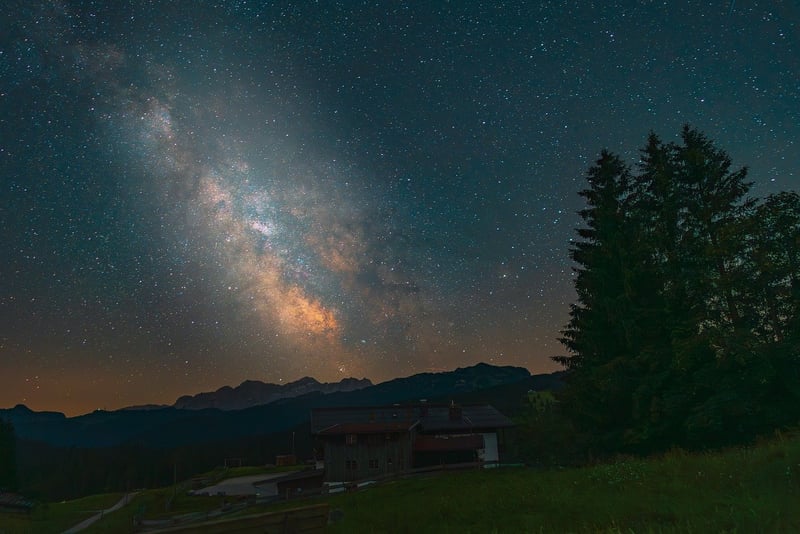 Stars Night Sky Cosmos